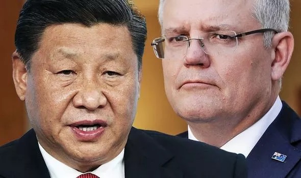 Căng thẳng Trung Quốc và Úc gần đây gia tăng sau khi Úc nhiều lần kêu gọi một cuộc điều tra nguồn gốc dịch Covid-19. Ảnh: Getty