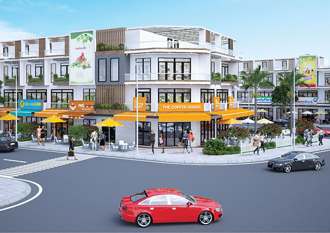 Phố thương mại SaiGon West Broadway – vừa ở vừa kinh doanh hiệu quả