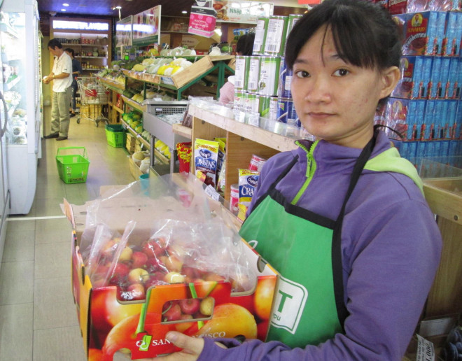 Cherry vàng nhập khẩu từ Mỹ