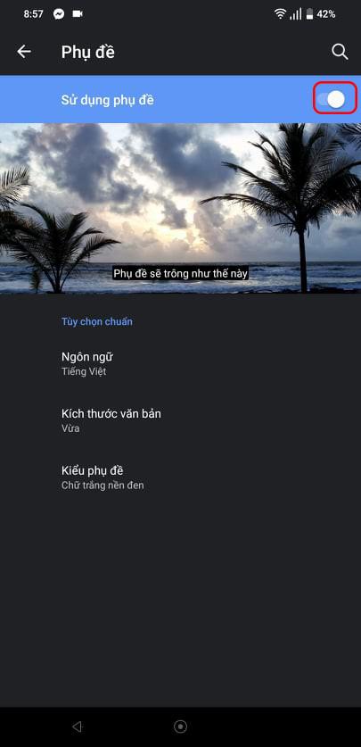 Hướng dẫn bật tính năng phụ đề tự động của Google trên điện thoại Android - 4