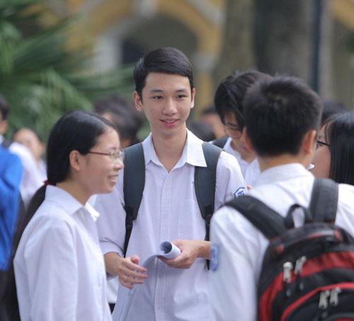 Học sinh THPT Hà Nội chuẩn bị tham dự kỳ thi tốt nghiệp THPT. Ảnh: Ngô Nhung