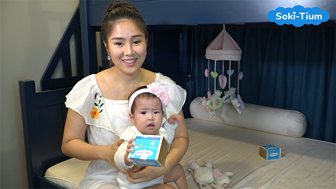 Lê Phương lựa chọn tin tưởng Soki Tium cho giấc ngủ của con mình
