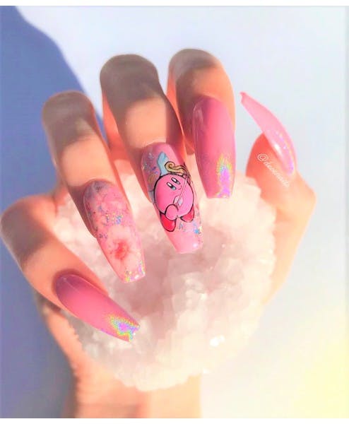 Nàng dễ thương yêu Thủy thủ mặt trăng và Pikachu đừng bỏ qua các mẫu nail này - 4