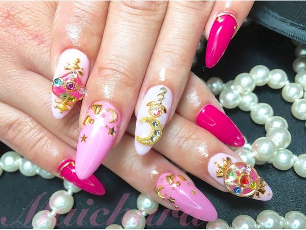 Nàng dễ thương yêu Thủy thủ mặt trăng và Pikachu đừng bỏ qua các mẫu nail này - 10