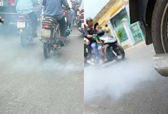 Xe máy được xem là một trong những nguồn xả thải lớn ra môi trường ở Việt Nam hiện nay.