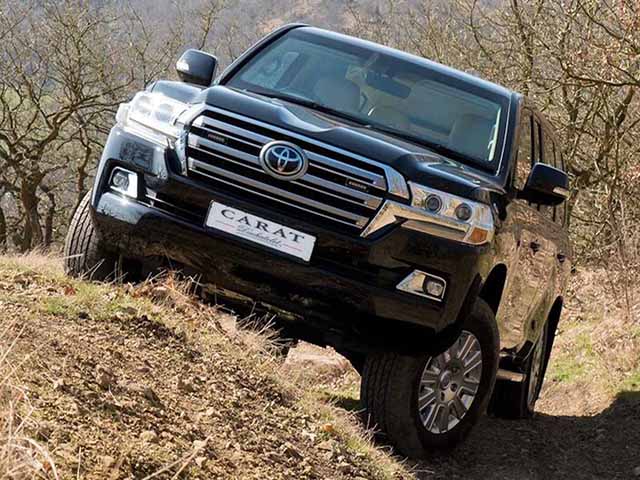 Ô tô - Toyota Land Cruiser VX 200 bản độ kéo dài bọc thép chống đạn