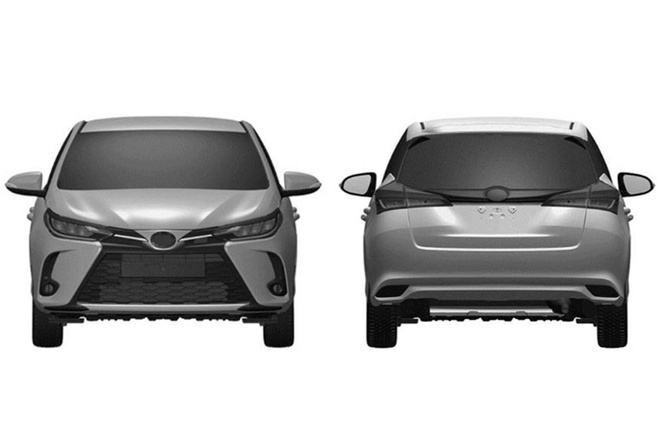 Toyota Yaris 2021 rò rỉ hình ảnh bằng sáng chế, nhiều thay đổi đáng chú ý - 2