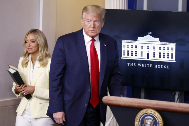 Chính quyền Tổng thống Donald Trump đang thảo luận về việc tiến hành thử nghiệm hạt nhân. Ảnh: AP