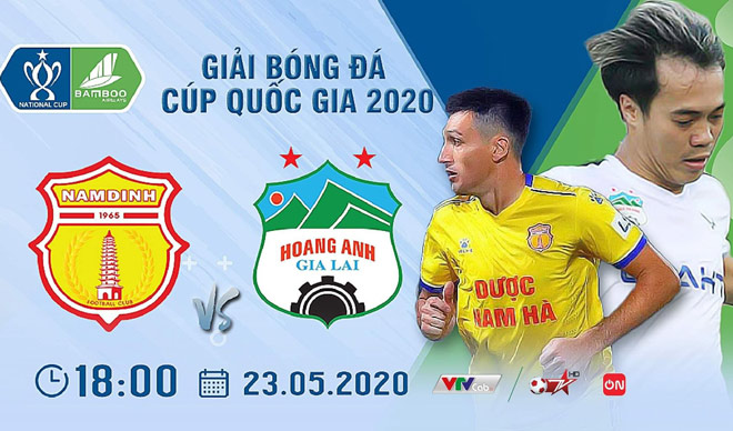 Lịch trực tiếp bóng đá hôm nay 23/5: Nam Định đấu HAGL chiếu kênh nào? - 1