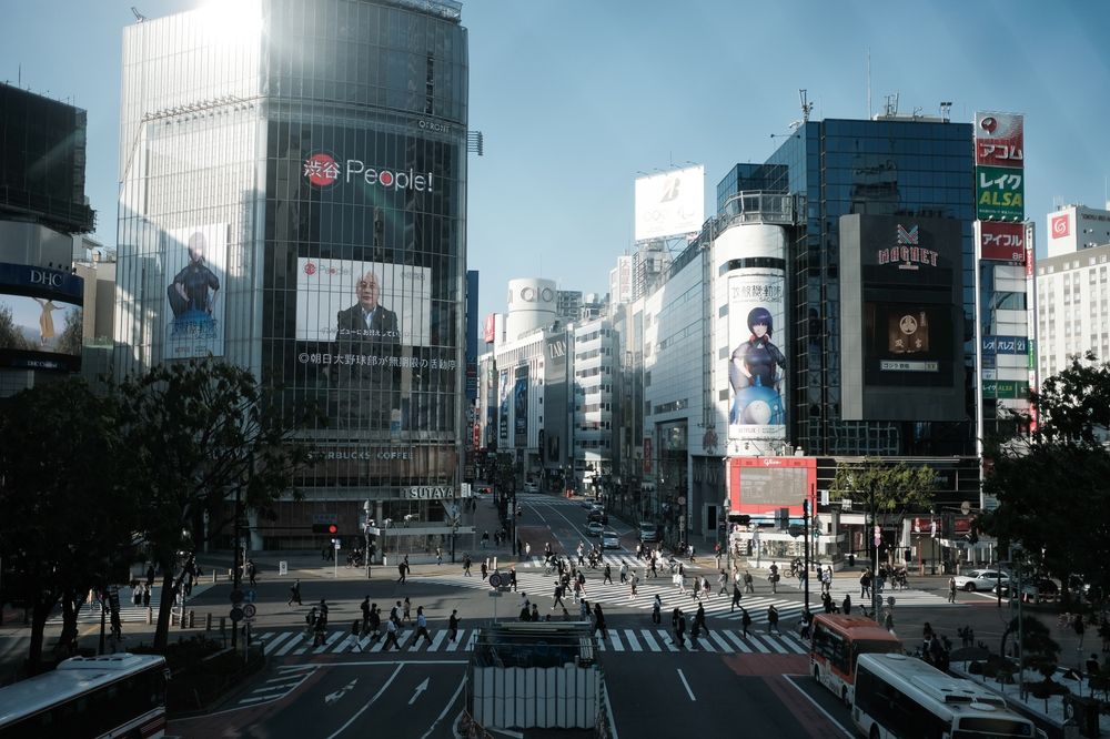 Đường phố Nhật Bản trong dịch Covid-19 (ảnh: Bloomberg)
