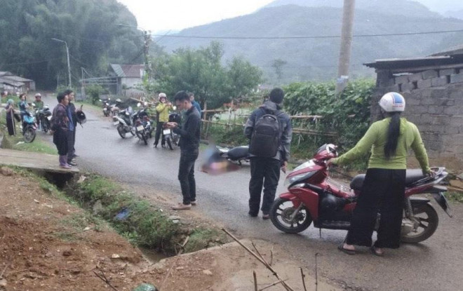 Hiện trường vụ tai nạn khiến giáo viên mầm non tử vong