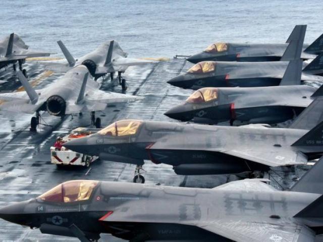 Thế giới - Tiêm kích hạm F-35B của Mỹ và đồng minh tạo thành thế "vây" Trung Quốc