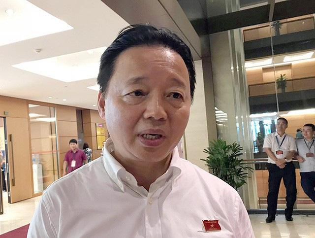 Bộ trưởng Tài nguyên và Môi trường Trần Hồng Hà - Ảnh: Văn Duẩn