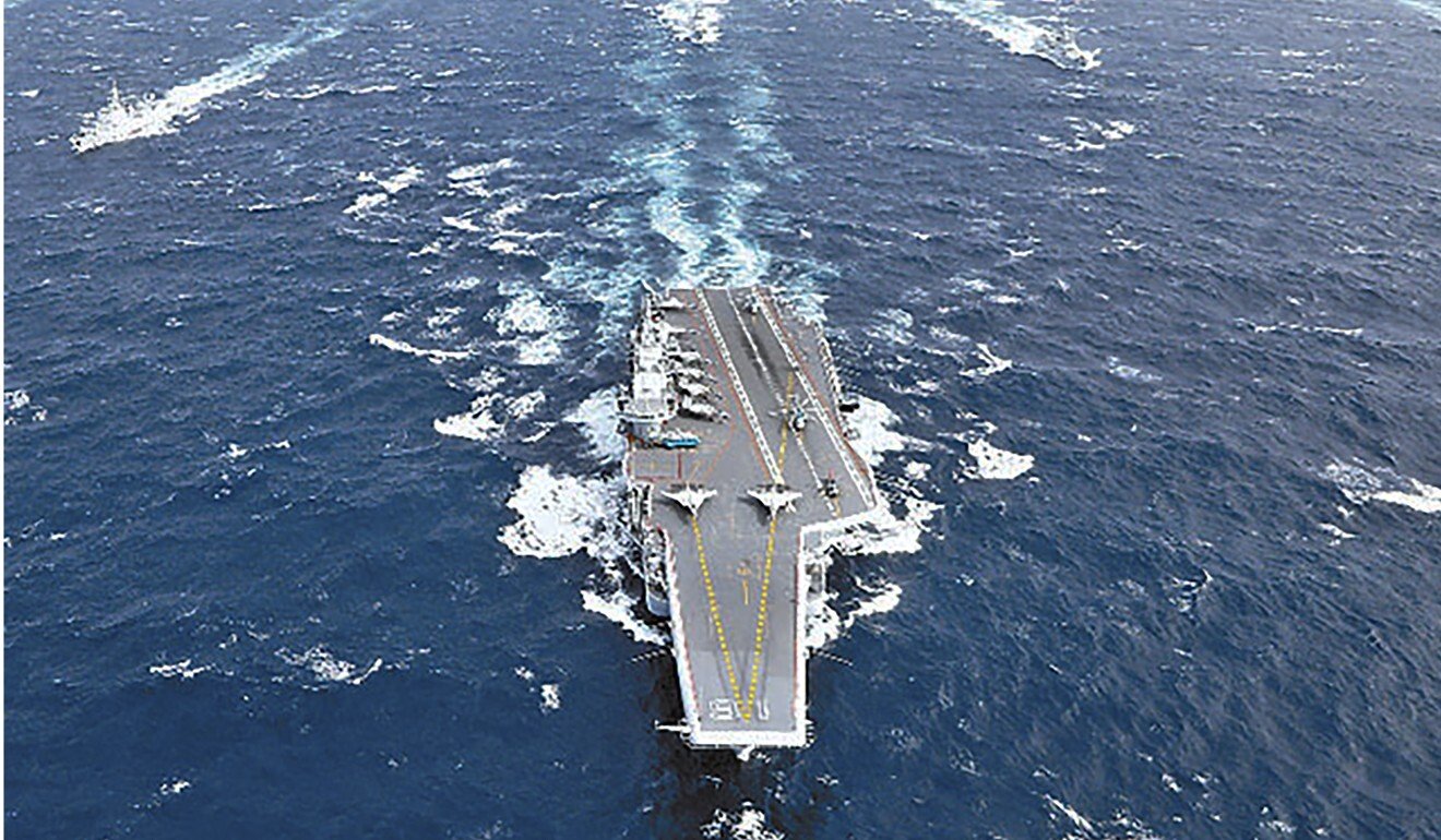 Tàu sân bay Sơn Đông có thể tham gia cuộc tập trận đổ bộ chiếm đảo sắp tới của Trung Quốc.