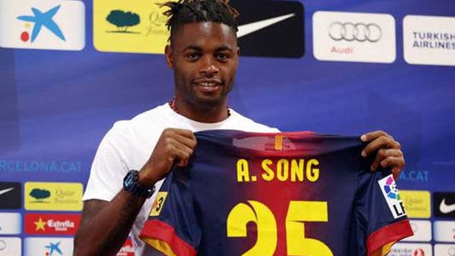 Alex Song thừa nhận đến Barca chỉ vì tiền