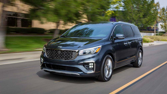 Cận cảnh KIA Sedona 2020 bản 11 chỗ ngồi với giá bán 967 triệu đồng - 1