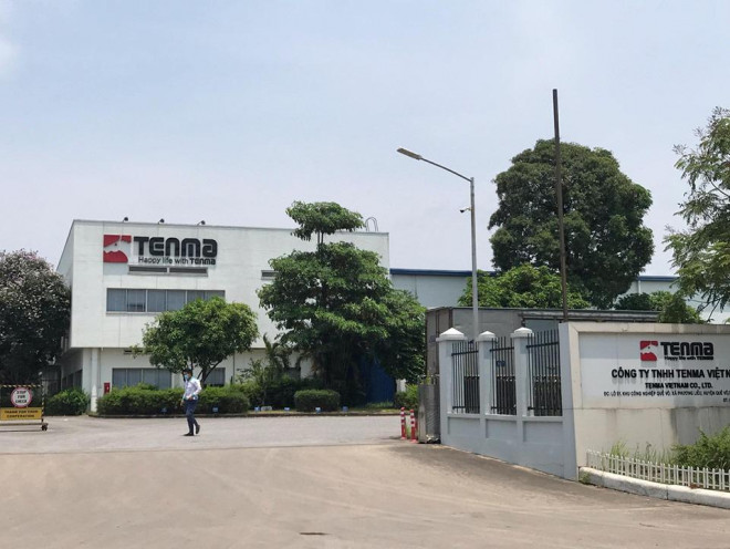 11 cán bộ thuế và hải quan Bắc Ninh đã bị tạm đình chỉ công tác để làm rõ nghi vấn Công ty TNHH Tenma Việt Nam hối lộ - Ảnh: Nguyễn Hưởng