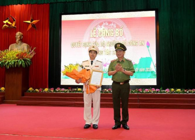 Đại tá Lê Xuân Minh được điều động giữ chức Giám đốc Công an tỉnh Hòa Bình.