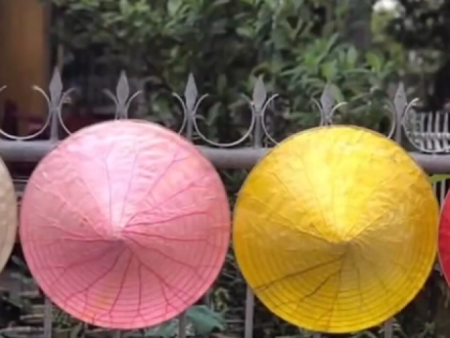 Du lịch - Đẹp mê mẩn nón lá sen của chàng trai xứ Huế