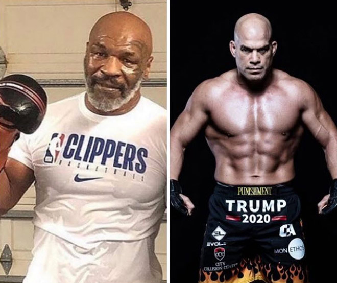 5. Tito Ortiz, nhà cựu vô địch UFC người Mỹ, 45 tuổi là một đối thủ xứng tầm với Mike Tyson, võ sĩ cao 1m88 sẵn sàng đấu với Mike theo luật MMA hoặc boxing