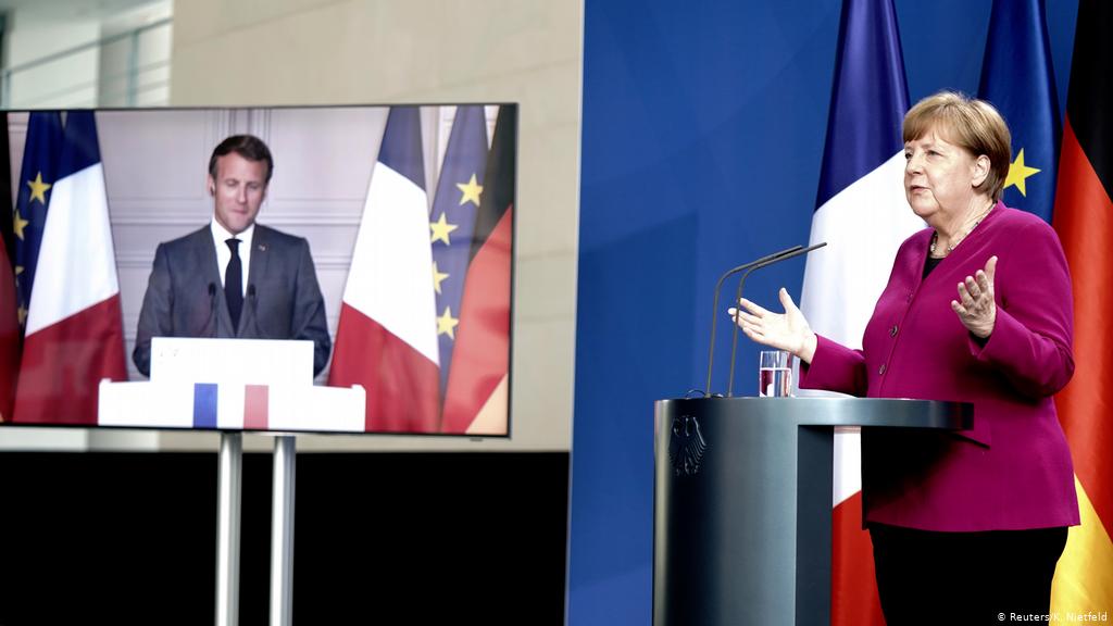 Đức và Pháp họp trực tuyến để bàn về gói cứu trợ mới (Nguồn: DW)