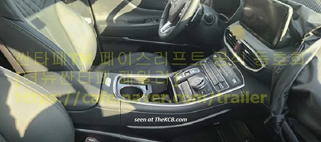 Lộ thêm hình ảnh về xe Hyundai SantaFe phiên bản nâng cấp 2021 - 2