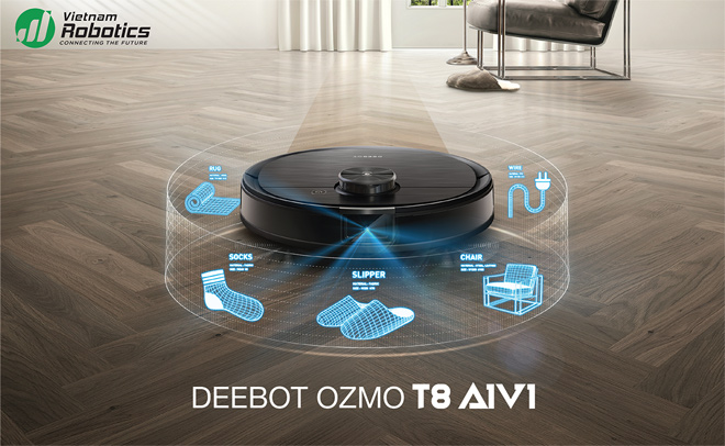Deebot Ozmo T8 AIVI – Tuyệt tác công nghệ