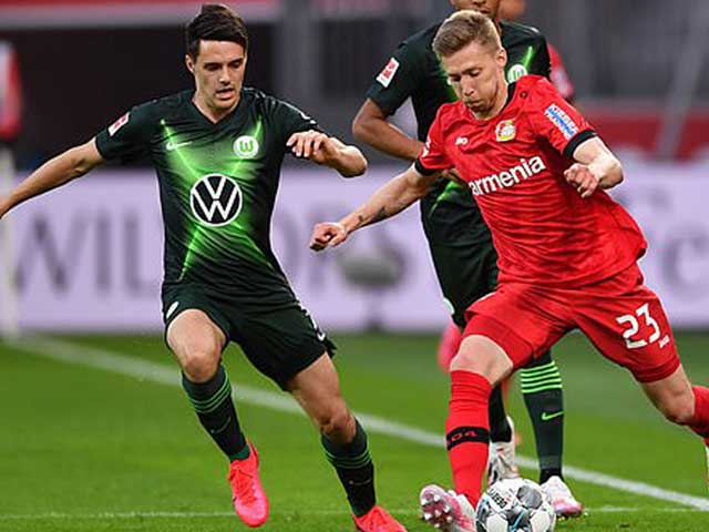 Video highlight trận Leverkusen – Wolfsburg: Tử huyệt bóng chết, hiệp 2 ác mộng - 1