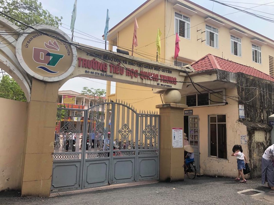 Trường Tiểu học Quang Trung.