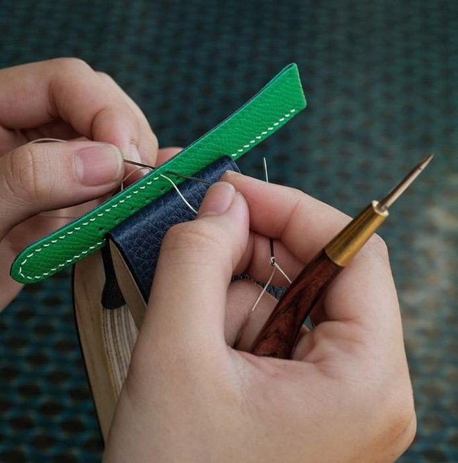 Tỉ mỉ và tinh xảo trong 12 bước làm thủ công để chế tạo nên dây da Masamu