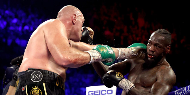 Tyson Fury đã hạ Deontay Wilder trong lần đối đầu thứ hai