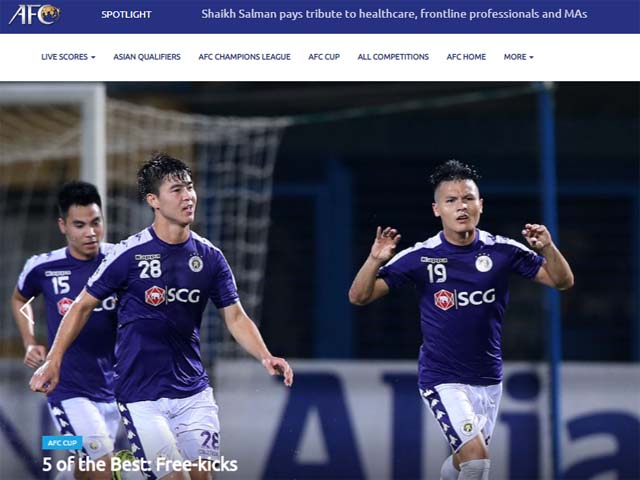 Quang Hải được an ủi sau khi hụt QBV: Siêu phẩm số 1 lịch sử AFC Cup