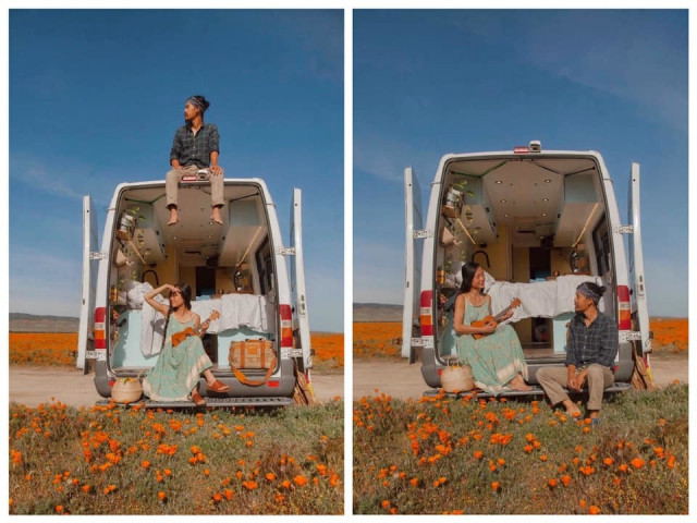 Bạn trẻ - Cuộc sống - Cặp vợ chồng người Việt chi tiền làm ngôi nhà di động "xịn xò" để du ngoạn khắp nơi