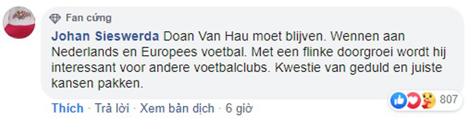 Đón Văn Hậu tới thăm nhà, fan nữ Heerenveen cảm kích mong ở lại Hà Lan - 3