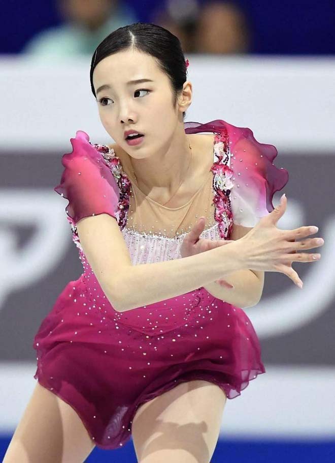 &#34;Thánh nữ&#34; trượt băng Nhật Bản đẹp không tì vết, người hâm mộ say đắm - 1