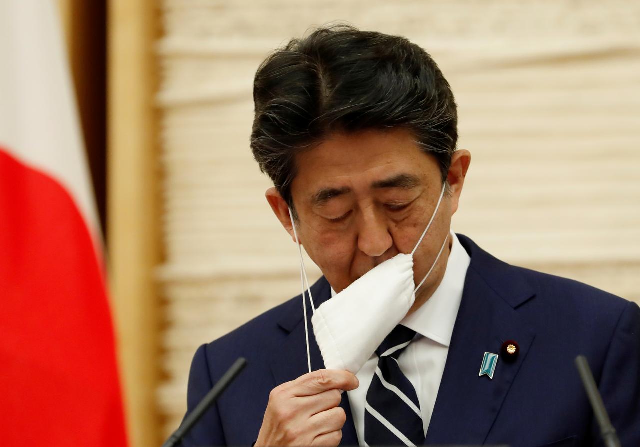 Thủ tướng Nhật Bản Shinzo Abe. Ảnh: Reuters