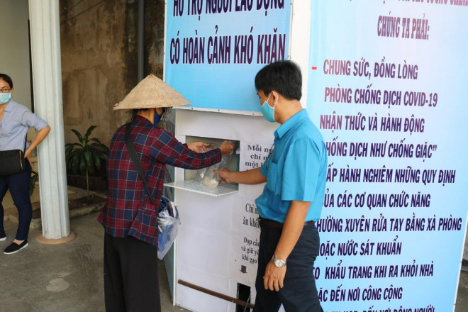 "Thùng gạo thiện nguyện" của LĐLĐ Phú Quốc triển khai được một tháng