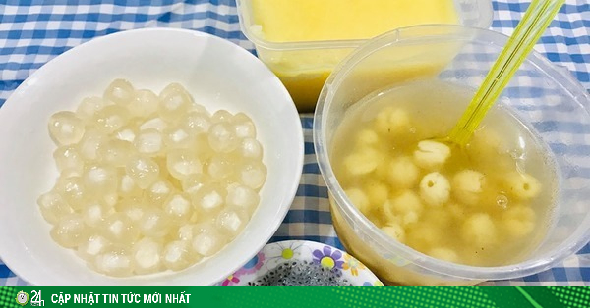 Chè hạt sen đậu xanh thơm mát giải nhiệt ngày hè