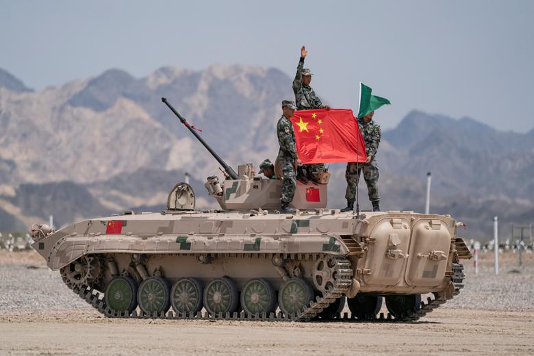 Xe tăng Type 15 do Trung Quốc đặc biệt chế tạo nhằm chiếm ưu thế trong chiến tranh vùng cao nguyên (ảnh: Hoàn Cầu)
