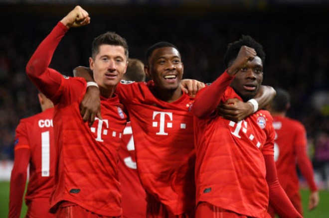 Bayern Munich&nbsp;5 lần nã vào lưới đối phương