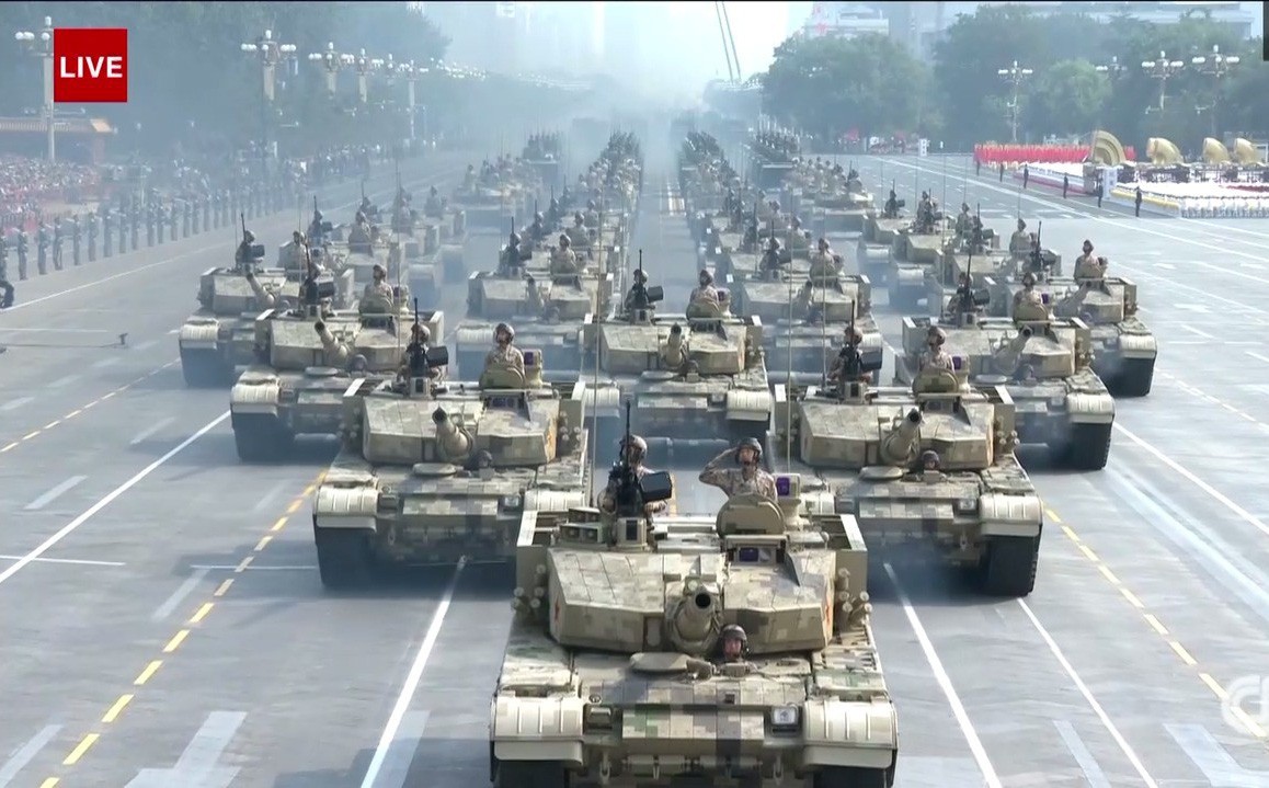 Xe tăng Type 15 Trung Quốc đặc biệt thiết kế cho chiến tranh địa hình cao nguyên (ảnh: CNN)