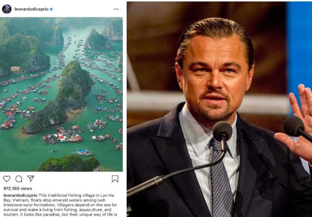 Leonardo DiCaprio kêu gọi bảo vệ môi trường biển&nbsp;