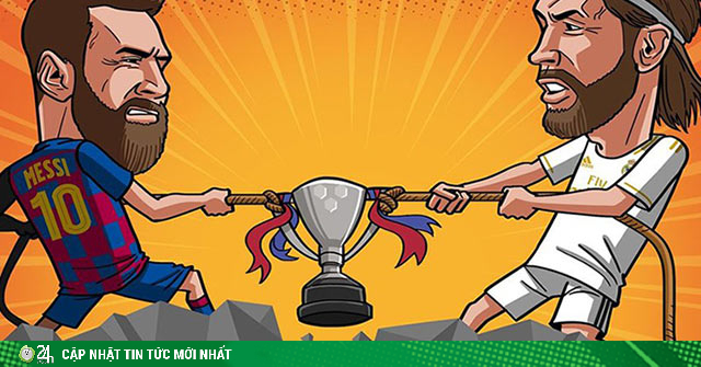 Ảnh chế: La Liga trở lại, cuộc đua vô địch giữa Real và Barca ai sẽ chiến thắng?