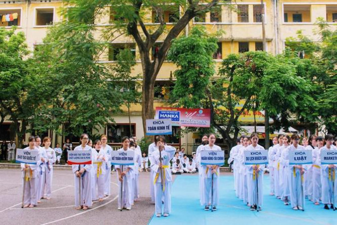 Dàn bóng hồng vừa xinh vừa giỏi Taekwondo của trường ĐH Kinh tế quốc dân - 5