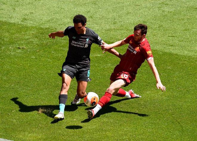 Liverpool đá trận đầu tiên hậu Covid-19: Mane lập công, hạ gục Salah - 2