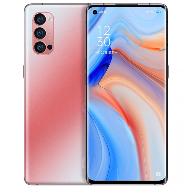 Lộ ngoại hình siêu ấn tượng của Oppo Reno4 Pro - 1