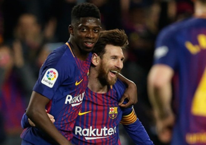 Messi đã "chán ngấy" Dembele