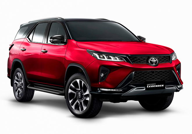 Toyota tăng tính thẩm mỹ cho mẫu xe SUV Fortuner 2021 - 5