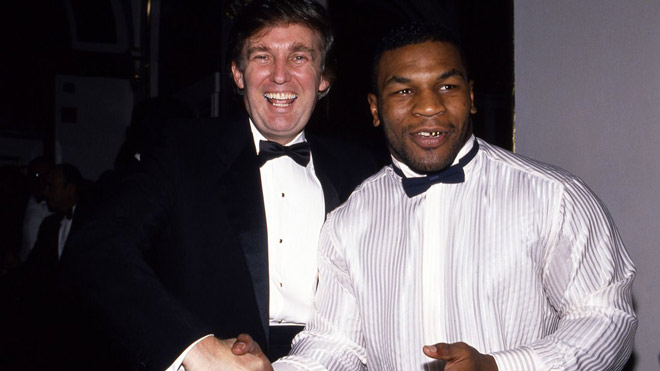 Hiện tại Tổng thống Trump và Mike Tyson vẫn có quan hệ rất tốt