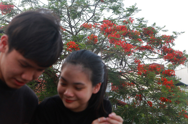 Đây cũng là mùa chia tay của những cô cậu học trò lớp 12.